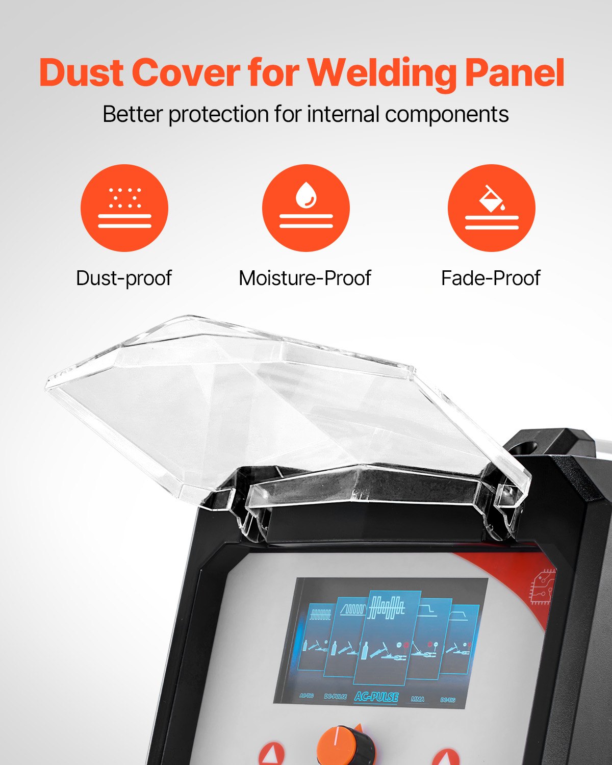 VEVOR TIG Welder 6-In-1 AC/DC Welding Machine Pulse Spot MMA Stick IGBT Inverter 
