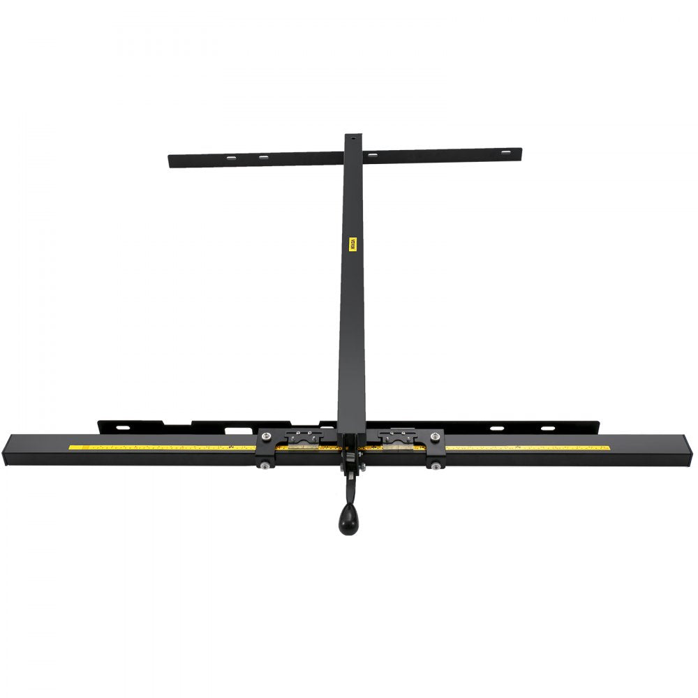 VEVOR Table Saw Fence System, 37"×57" Classic Table Saw Fence Rail, Metric/Imperial Scale, Adjustable Hole Saw Fence System, w/ Front Guide Bar Table Saw Fence, Tablesaw Fence Slide for Easy Gliding 