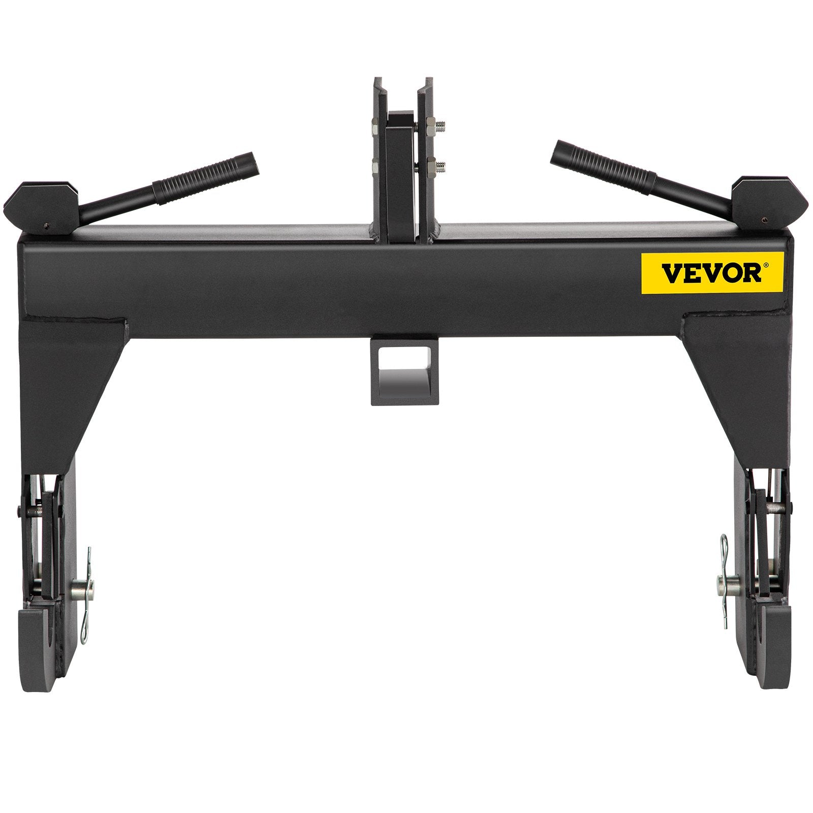VEVOR 3-Point Quick Hitch, 3000 LBS Lifting Capacity Tractor Quick Hitch, 28.31\" Between Lower Arms Attachments Quick Hitch, No Welding & 5 Level Adjustable Bolt, Adaptation to Category 1 Tractor 