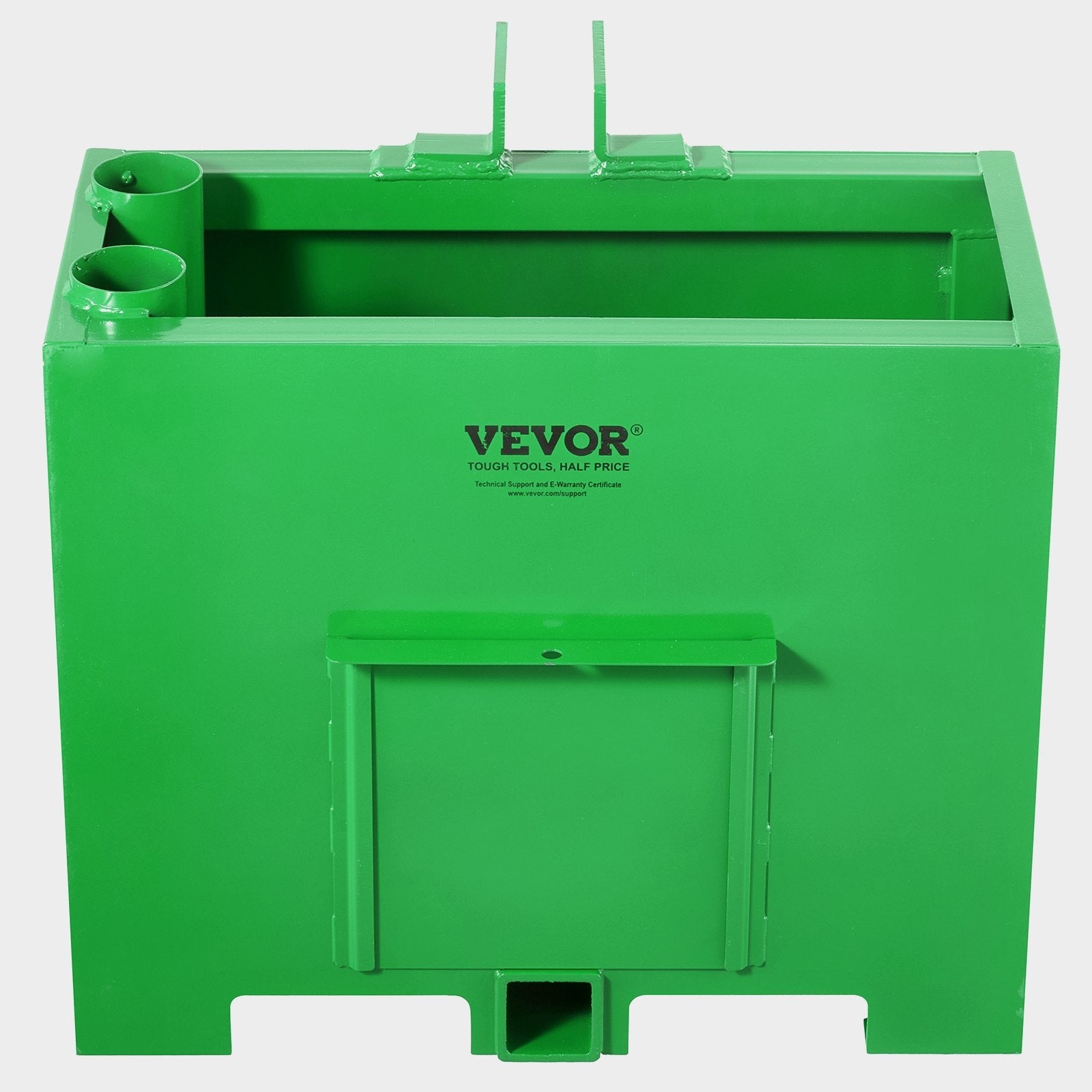 VEVOR Ballast Box 3 Point Category 1 Tractor Easy Tach Hitch Counterweight Green 