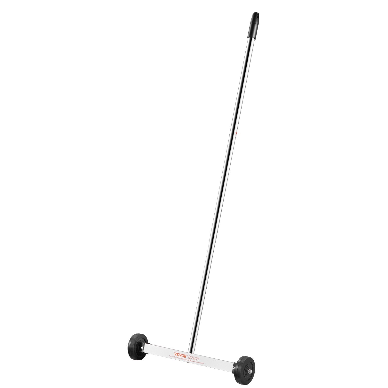 VEVOR Magnetic Sweeper with Wheels 15inch Mini 8 lbs Capacity Adjustable Handle 