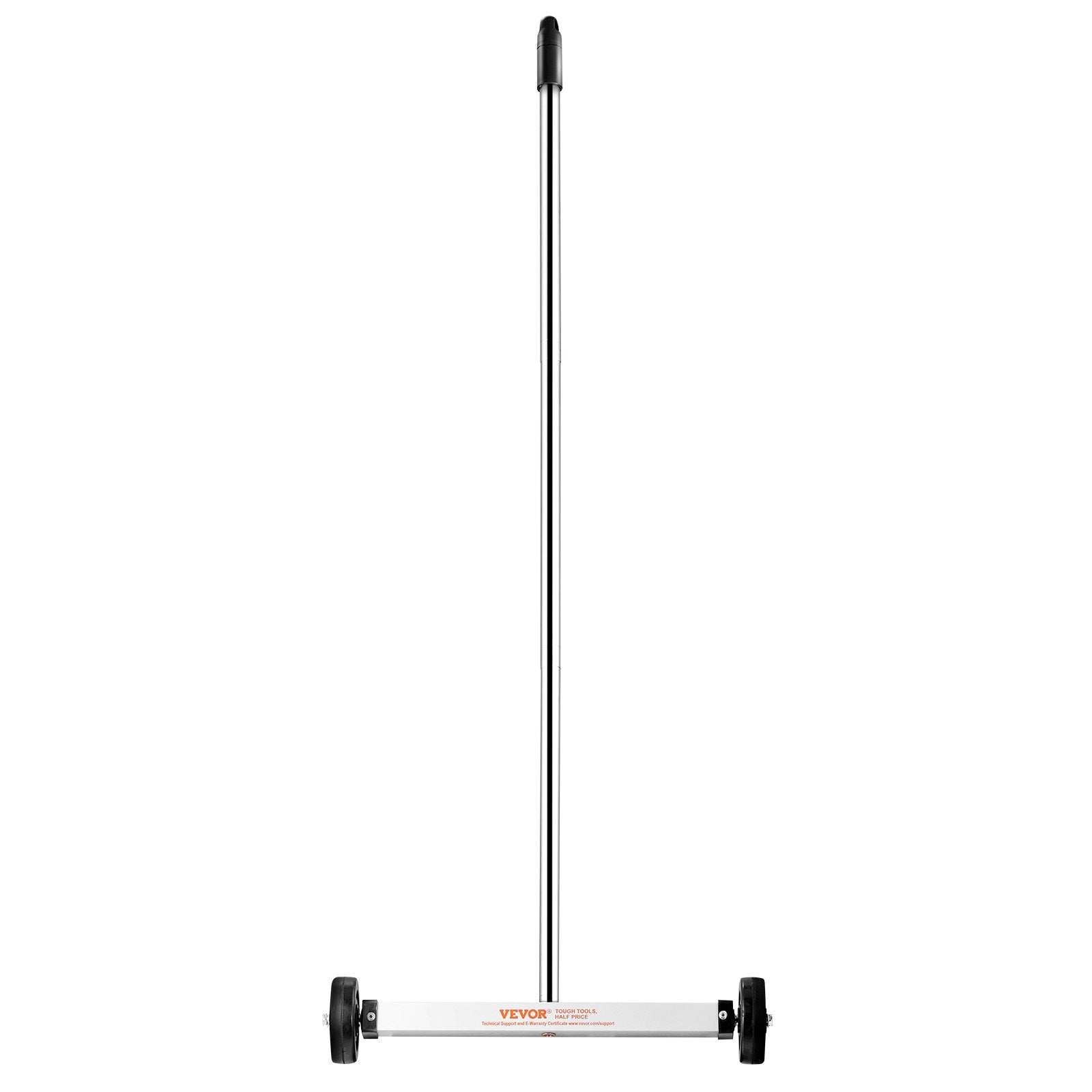 VEVOR Magnetic Sweeper with Wheels 15inch Mini 8 lbs Capacity Adjustable Handle 