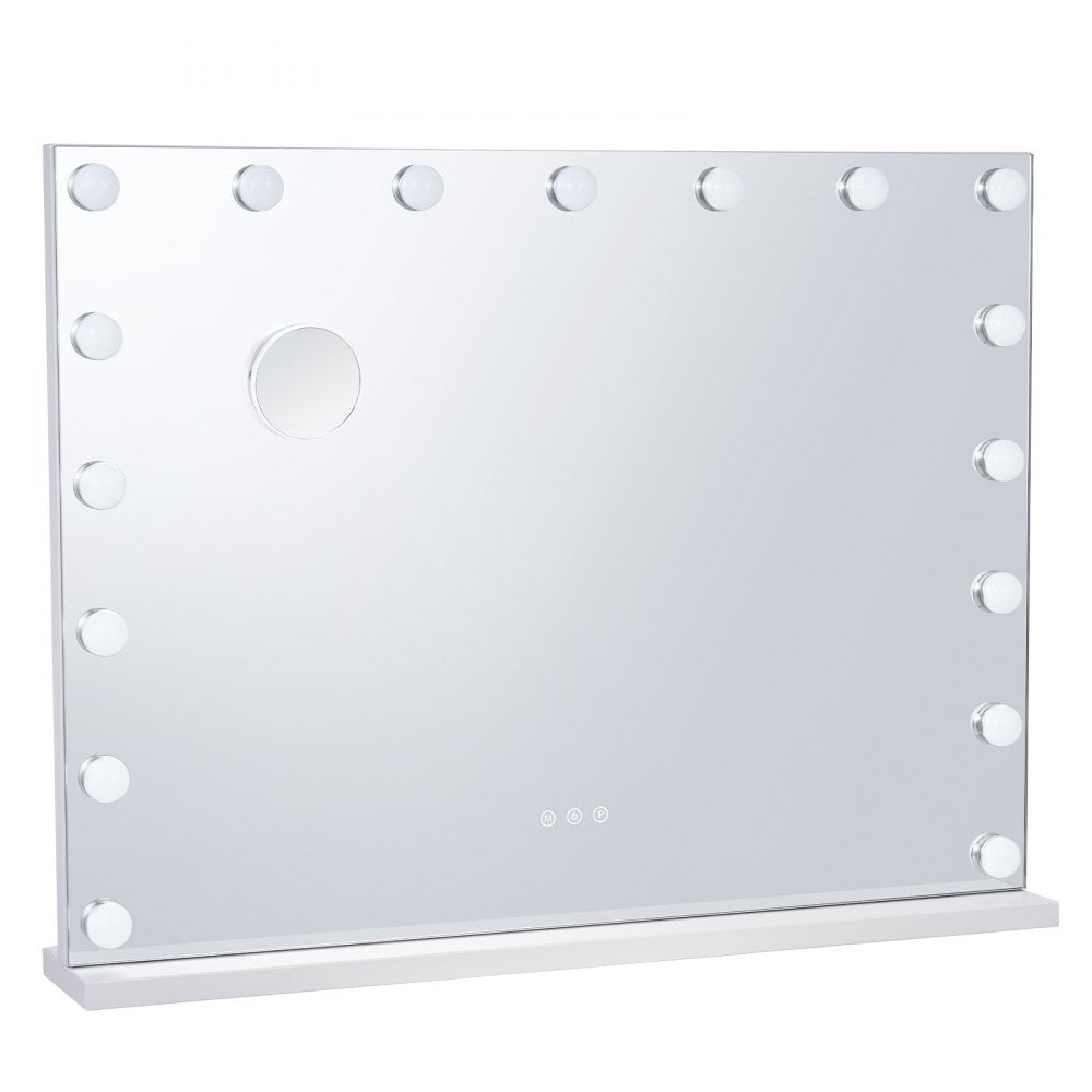 VEVOR Hollywood Vanity Mirror With Lights w/ USB Type C Desktop Wallmount 23.6in 