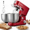 5.3 + 4.2 Qt Tilt-Head Stand Mixer – 400W Electric Kitchen Mixer with Stainless Steel Bowls