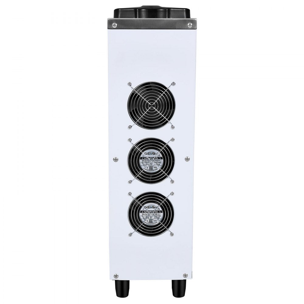 VEVOR Commercial Ice Cream Machine, 10.6 QT/H Yield, 1000W Single Flavor Countertop Soft Serve Ice Cream Maker, 4L Hopper 1.6L Cylinder, Touch Screen Auto Clean Pre-cooling, for Restaurant Snack Bar 