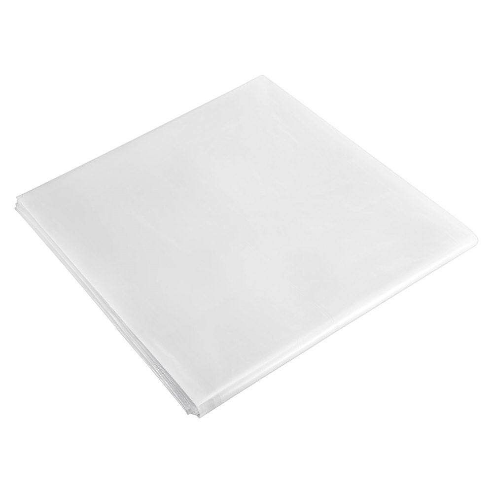 VEVOR Greenhouse Plastic Sheeting 12 x 50 ft, 6 Mil Thickness Clear Greenhouse Film, Polyethylene Film 4 Year UV Resistant, for Gardening, Farming, Agriculture, Garden 