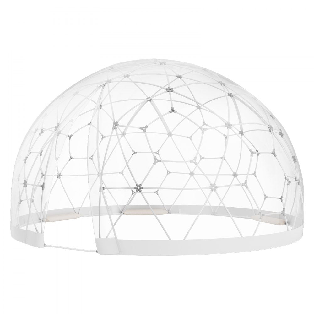 VEVOR 9.5FT Dome Bubble Tent Outdoor House Camping Shelter w/ Transparent Window 