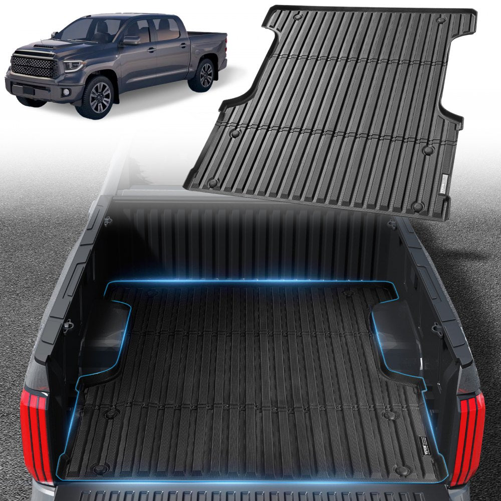 VEVOR Truck Bed Mat Fit 2022-2024 Toyota Tundra TPE Truck Bed Liner Accessories 