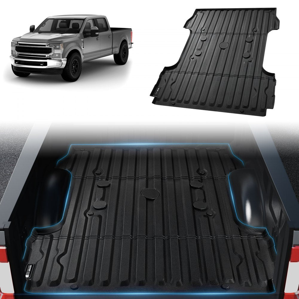 VEVOR Truck Bed Mat Fit 2017-2024 Ford F250/F350 TPE Truck Bed Liner Accessories 