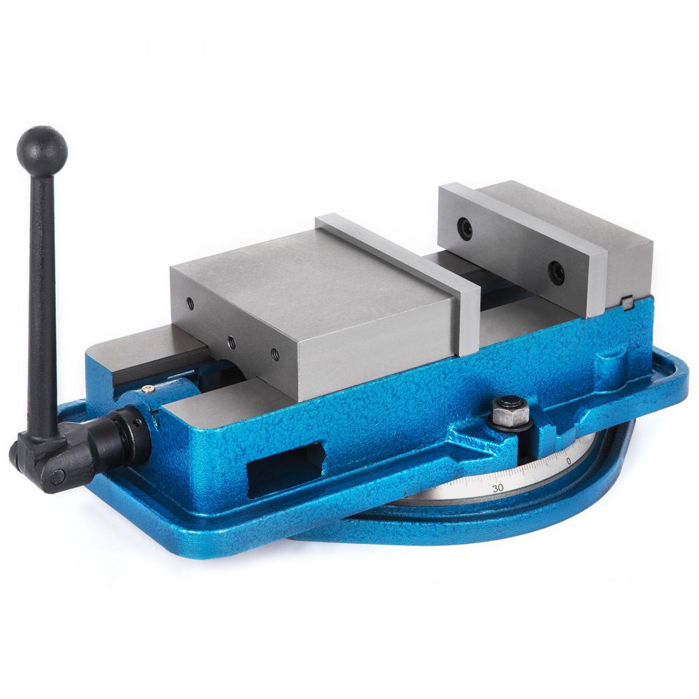 VEVOR 80MM Heavy Duty Milling Vise Bench Clamp Vise High Precision Clamping Vise 3 Inch Jaw Width with 360 Degree Swiveling Base CNC Vise 