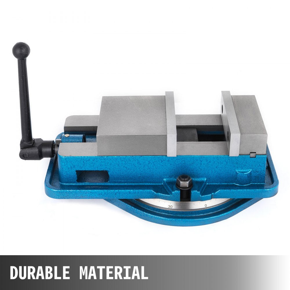 VEVOR 80MM Heavy Duty Milling Vise Bench Clamp Vise High Precision Clamping Vise 3 Inch Jaw Width with 360 Degree Swiveling Base CNC Vise 