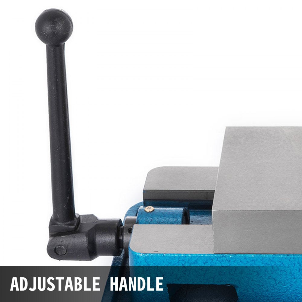 VEVOR 80MM Heavy Duty Milling Vise Bench Clamp Vise High Precision Clamping Vise 3 Inch Jaw Width with 360 Degree Swiveling Base CNC Vise 