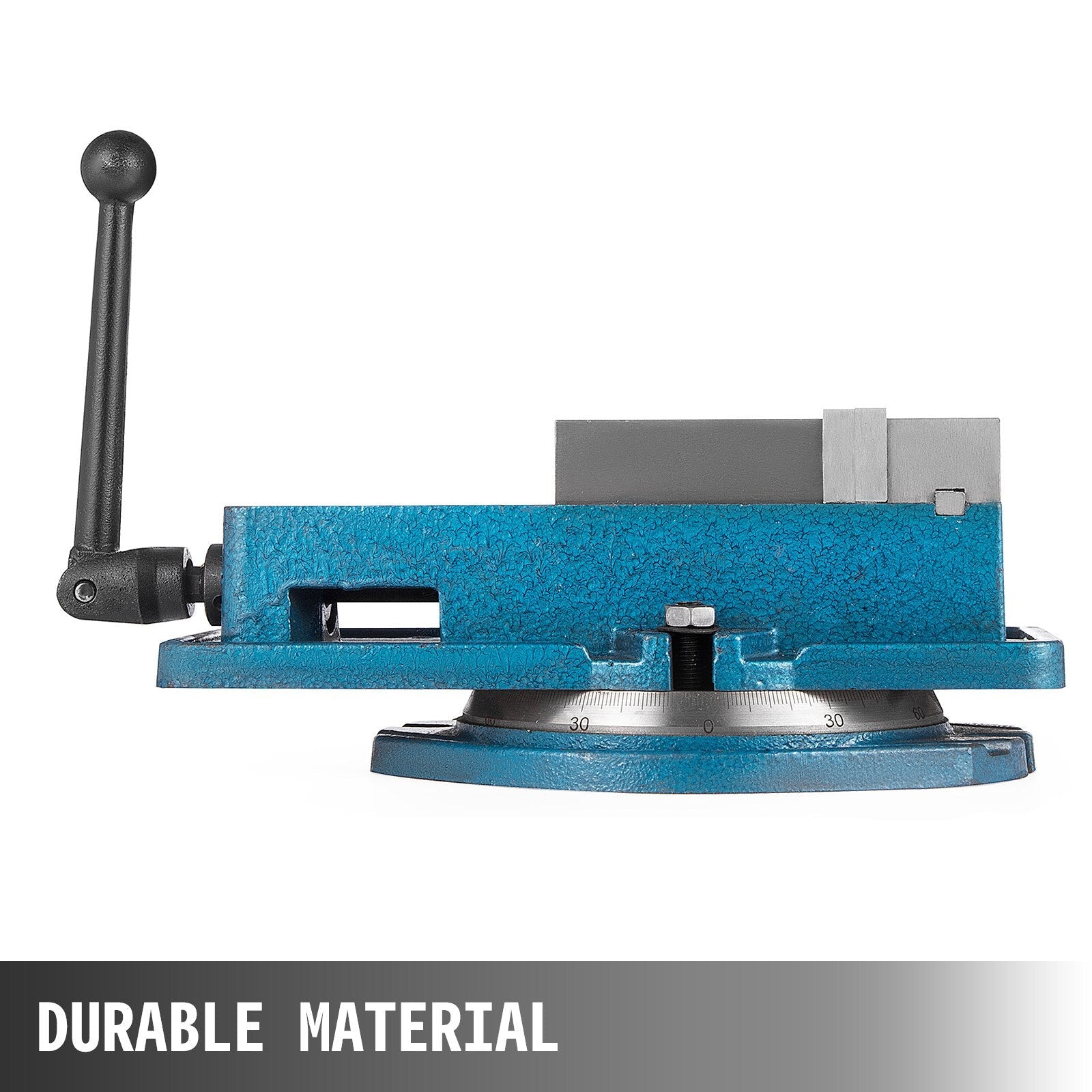 VEVOR Milling Vise 4 Inch,Bench Clamp Vise High Precision Clamping,Mill Vise Ductile Iron Material with 360 Degree Swiveling Base 