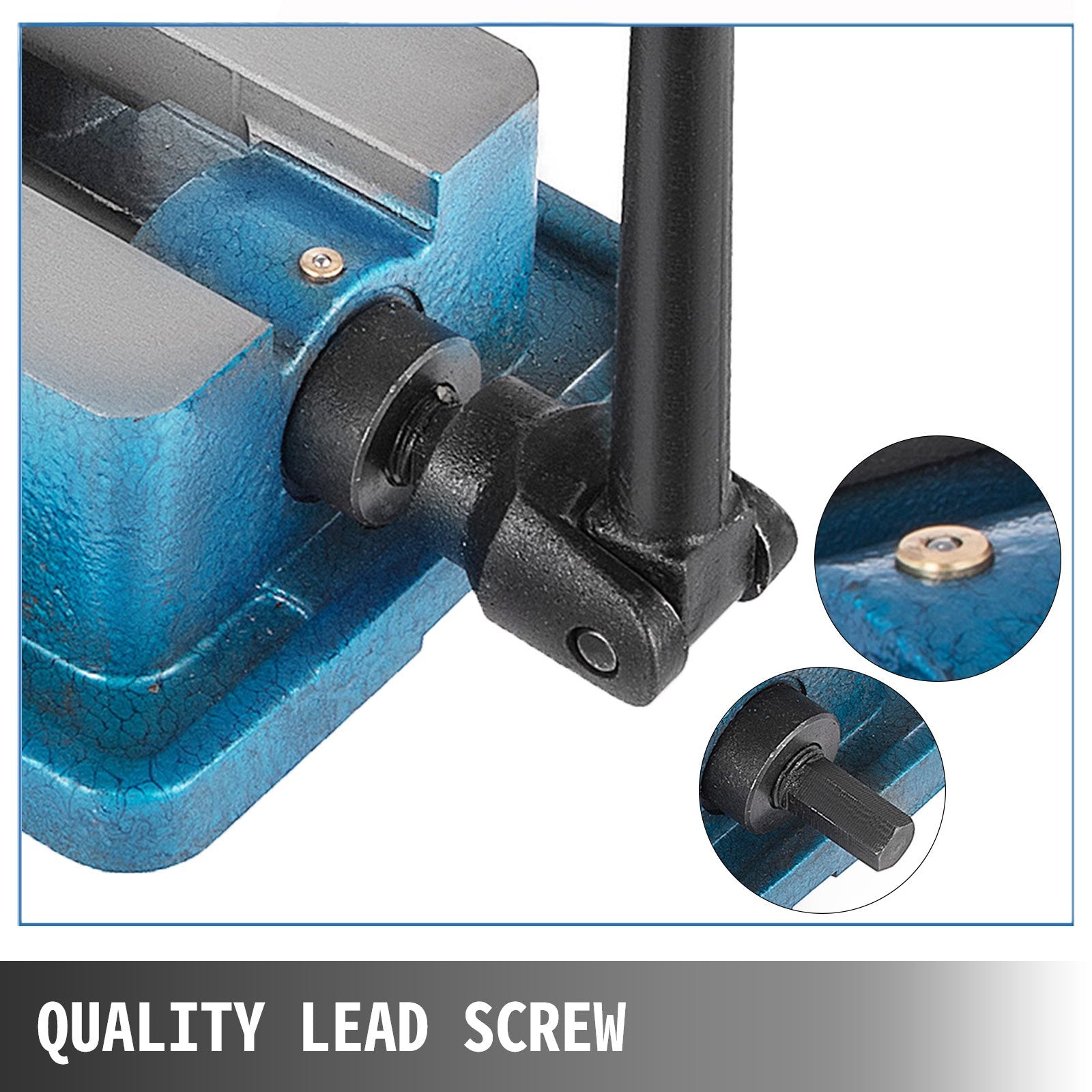 VEVOR Milling Vise 4 Inch,Bench Clamp Vise High Precision Clamping,Mill Vise Ductile Iron Material with 360 Degree Swiveling Base 