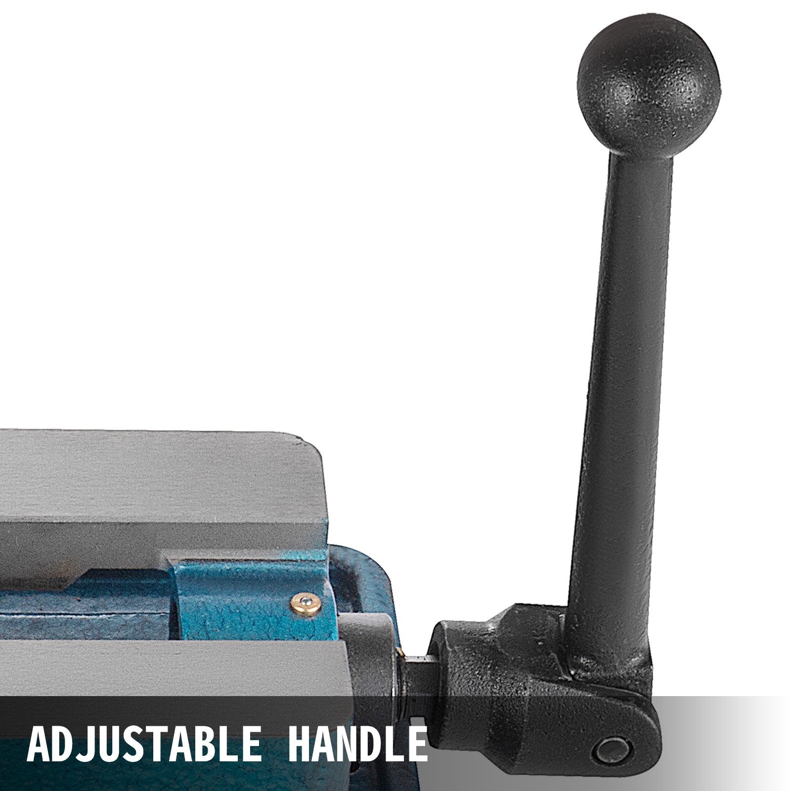 VEVOR Milling Vise 4 Inch,Bench Clamp Vise High Precision Clamping,Mill Vise Ductile Iron Material with 360 Degree Swiveling Base 