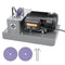 VEVOR Lawn Mower Blade Sharpener, 2/3HP 500W Lawnmower Blade Grinder with 7-inch Ceramic Grinding Wheel, Powerful Bench Mower Sharpening Machine for High/Low Lift Blades, Gator Blades, Flat Blades