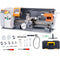 VEVOR Metal Lathe Machine, 7.87'' x 13.78'', Precision Benchtop Power Metal Lathe, 50-2500 RPM Continuously Variable Speed, 500W Brush Motor Metal Gears, with Tool Box for Processing Precision Parts