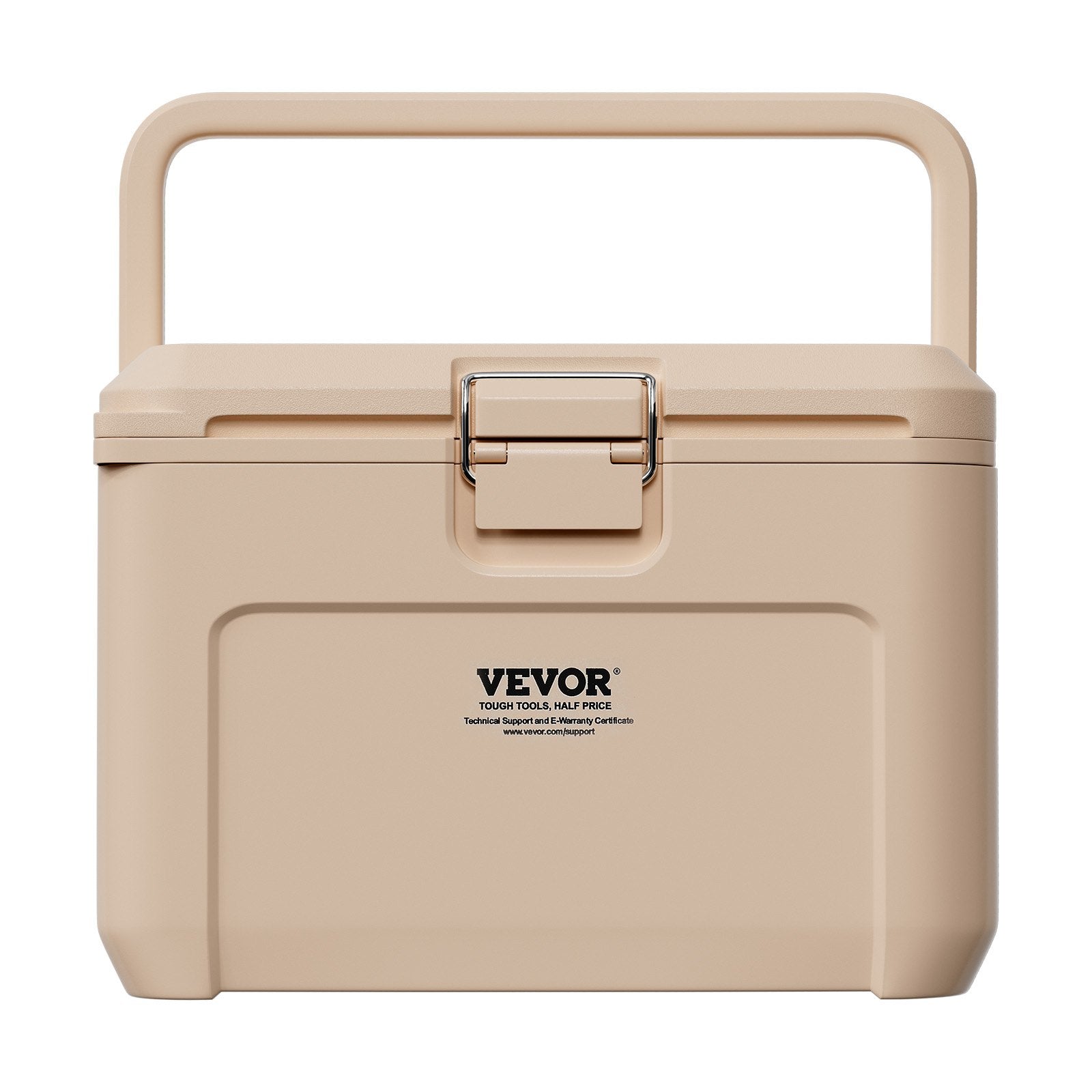 VEVOR Portable Cooler 16.5 QT Insulated Cooler 23 Can Capacity with Cup Holder 