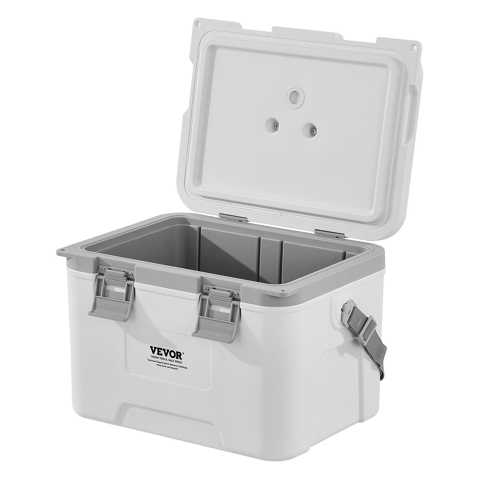 VEVOR Portable Cooler 21 QT Insulated Cooler 30 Can Capacity with Handles Strap 