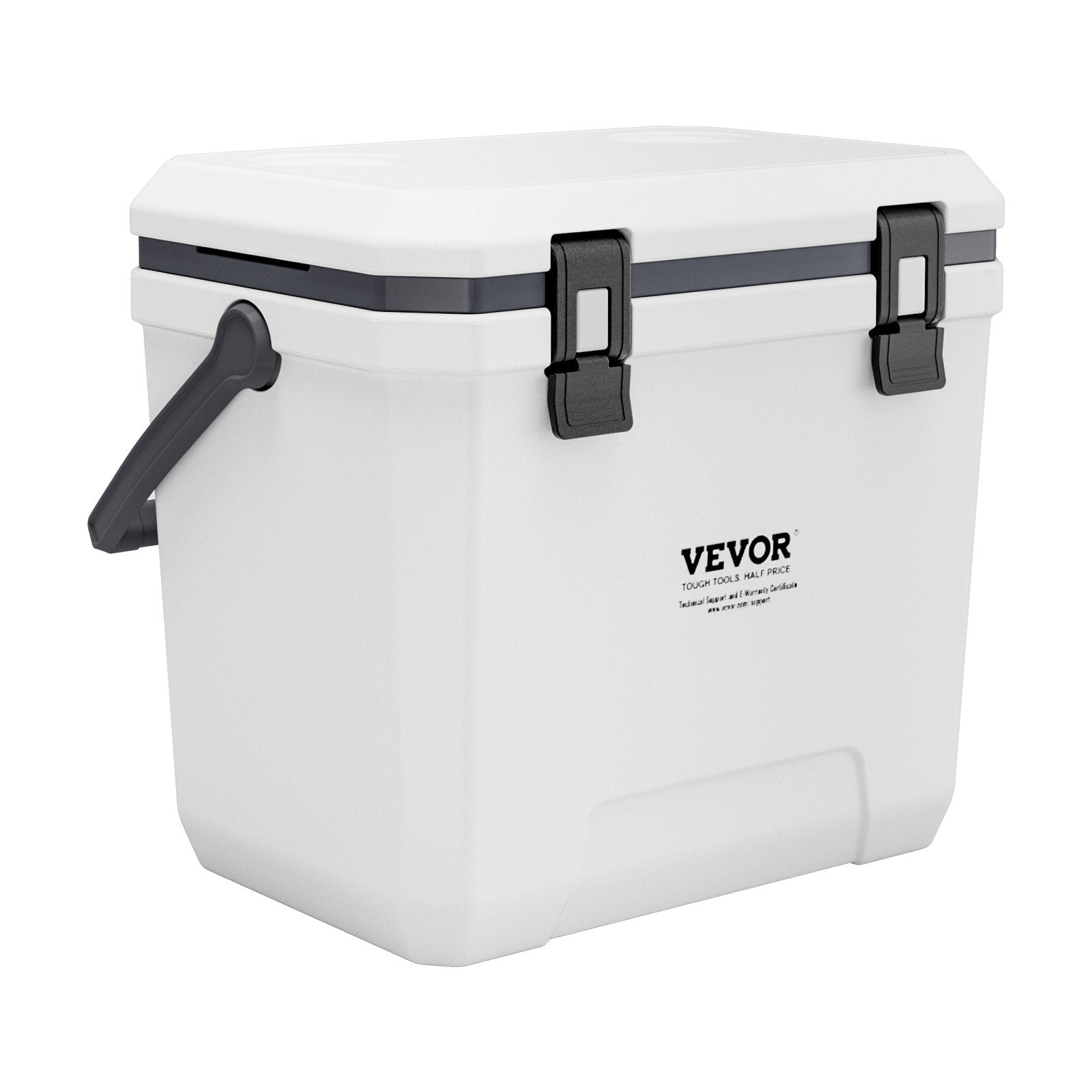 VEVOR Portable Cooler 38 QT Insulated Cooler 54 Can Capacity with Cup Holder 
