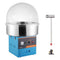 VEVOR Electric Cotton Candy Machine, 1000W Candy Floss Maker, Commercial Cotton Candy Machine with Cover, Stainless Steel Bowl, Sugar Scoop, Drawer, Perfect for Home Kids Birthday, Family Party, Blue