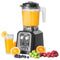 VEVOR Professional Blender, Commercial Countertop Blenders, 68 oz Jar Blender Combo, Stainless Steel 3 Functions Blender, for Frozen Drinks, Shakes, Smoothies, Peree, and Crush Ice, Black