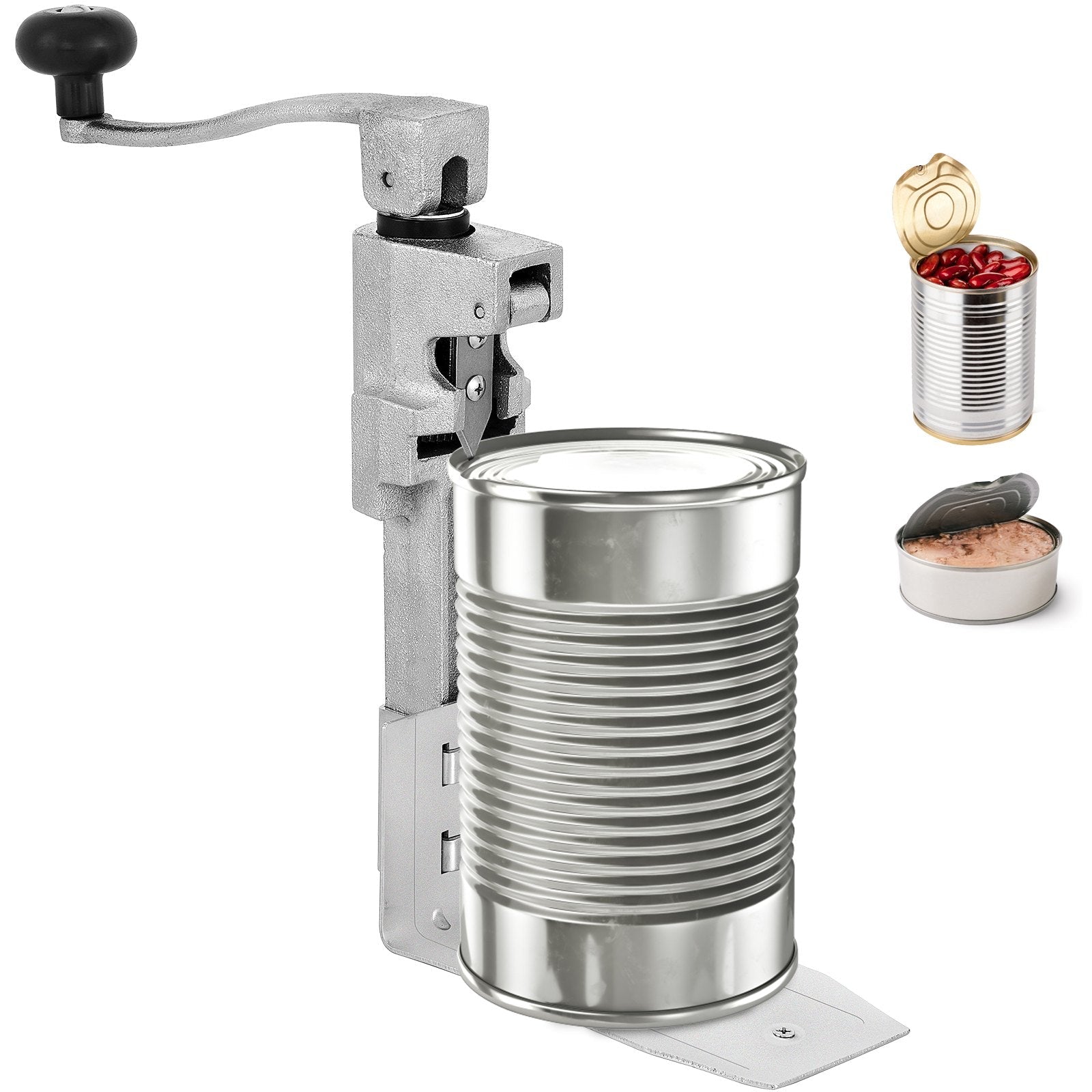 VEVOR Commercial Can Opener 18.7 inches Tabletop Can Opener, Heavy Duty Manual Table Can Opener for Restaurant Hotel Bar 