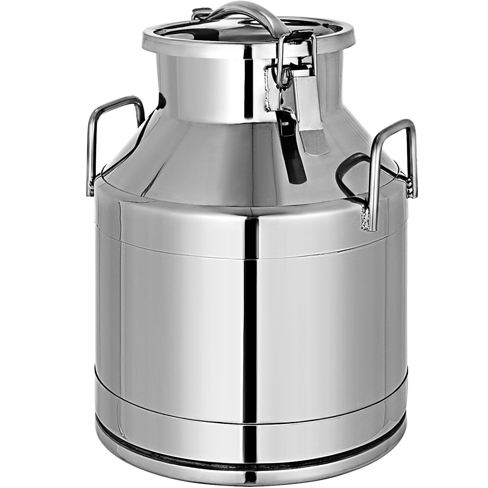 VEVOR Stainless Steel Milk Can 20 Liter Milk Bucket Wine Pail Bucket 5.25 Gallon Milk Can Tote Jug with Sealed Lid Heavy Duty 