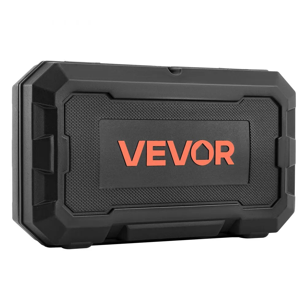 VEVOR 18-Piece Socket Set, 1/2" Drive Metric Socket Tool Kit, 10-27 mm with Storage Case