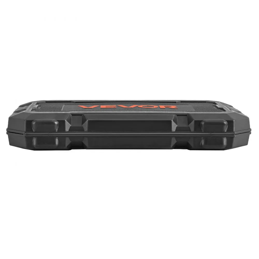 VEVOR 18-Piece Socket Set, 1/2" Drive Metric Socket Tool Kit, 10-27 mm with Storage Case