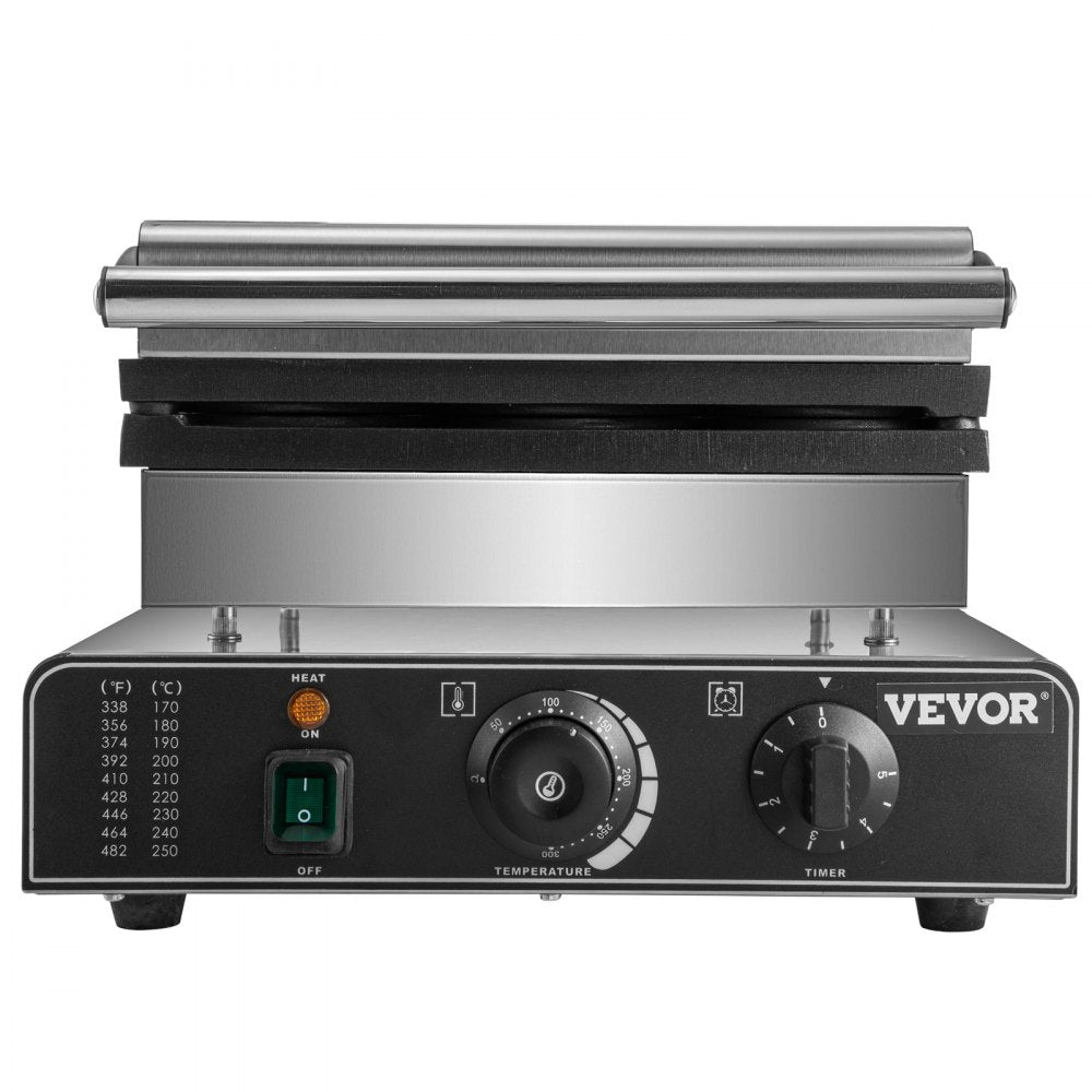 VEVOR Electric Donut Maker, 9 Holes Commercial Donut Machine, 2000W Electric Doughnut Machine, Double-Sided Heating Commercial Donut Maker, for Home & Commercial Use with Non-stick Teflon Coating 