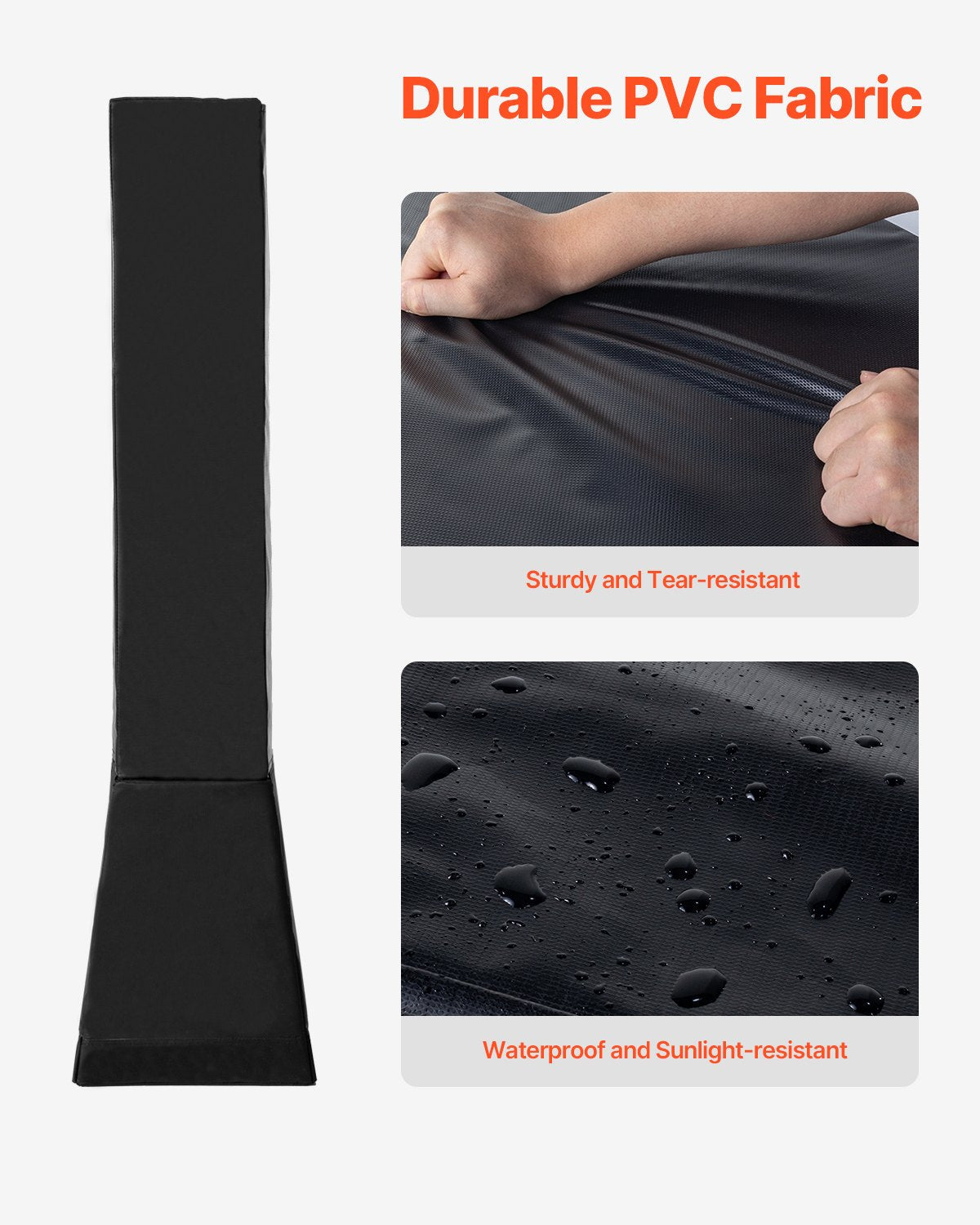 VEVOR 64" Basketball Pole Pad All-weather Durable Padding for 7"x7" Square Pole 