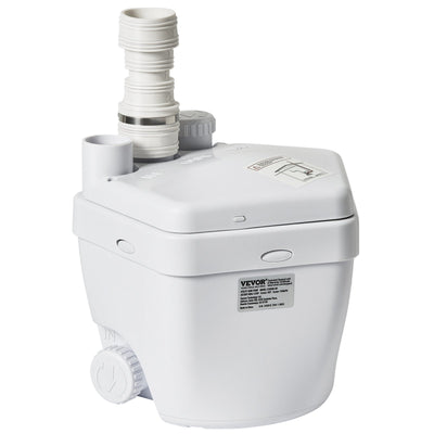 VEVOR Utility Sink Pump Laundry Sink Drain Pump System 1/3 HP 1500 GPH 18ft Head 