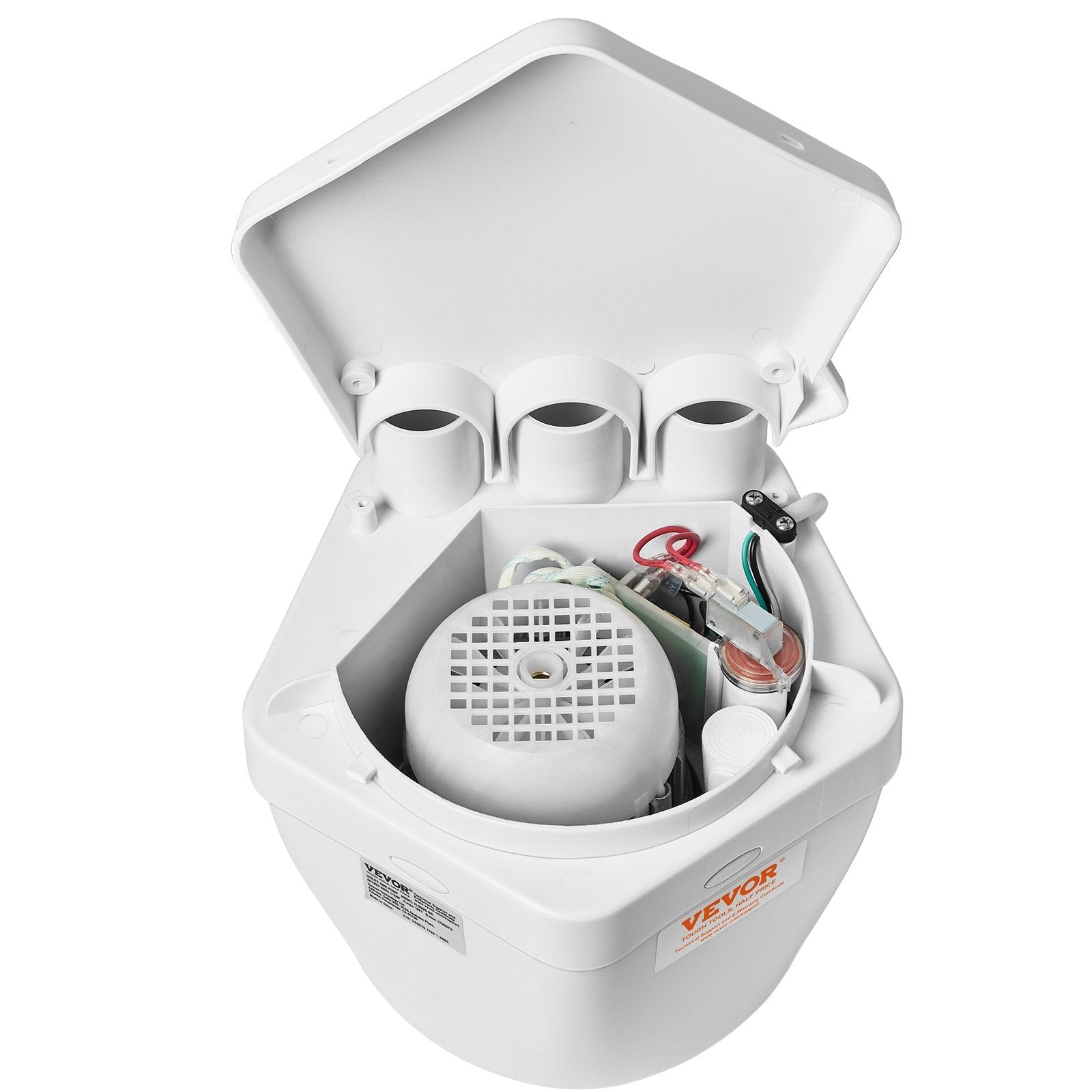 VEVOR Utility Sink Pump Laundry Sink Drain Pump System 1/3 HP 1500 GPH 18ft Head 