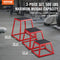 VEVOR Plyometric Jump Boxes, 12/18/24 Inch Plyo Box, Platform and Jumping Agility Box, Anti-Slip Fitness Exercise Step Up Box Set for Home Gym Training, Conditioning Strength Training, Red
