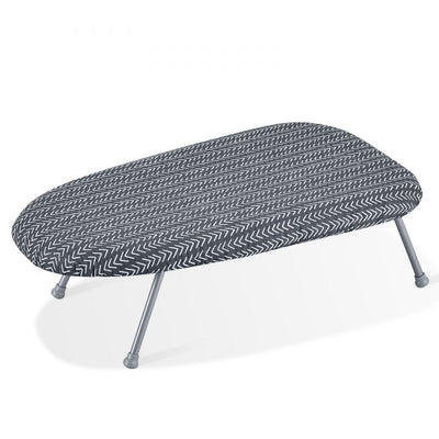 VEVOR Tabletop Ironing Board 23.4 x 14.4, Small Iron Board with Heat Resistant Cover and 100% Cotton Cover, Mini Ironing Board with 7mm Thickened Needle Cotton Layer for Small Spaces, Travel Use 