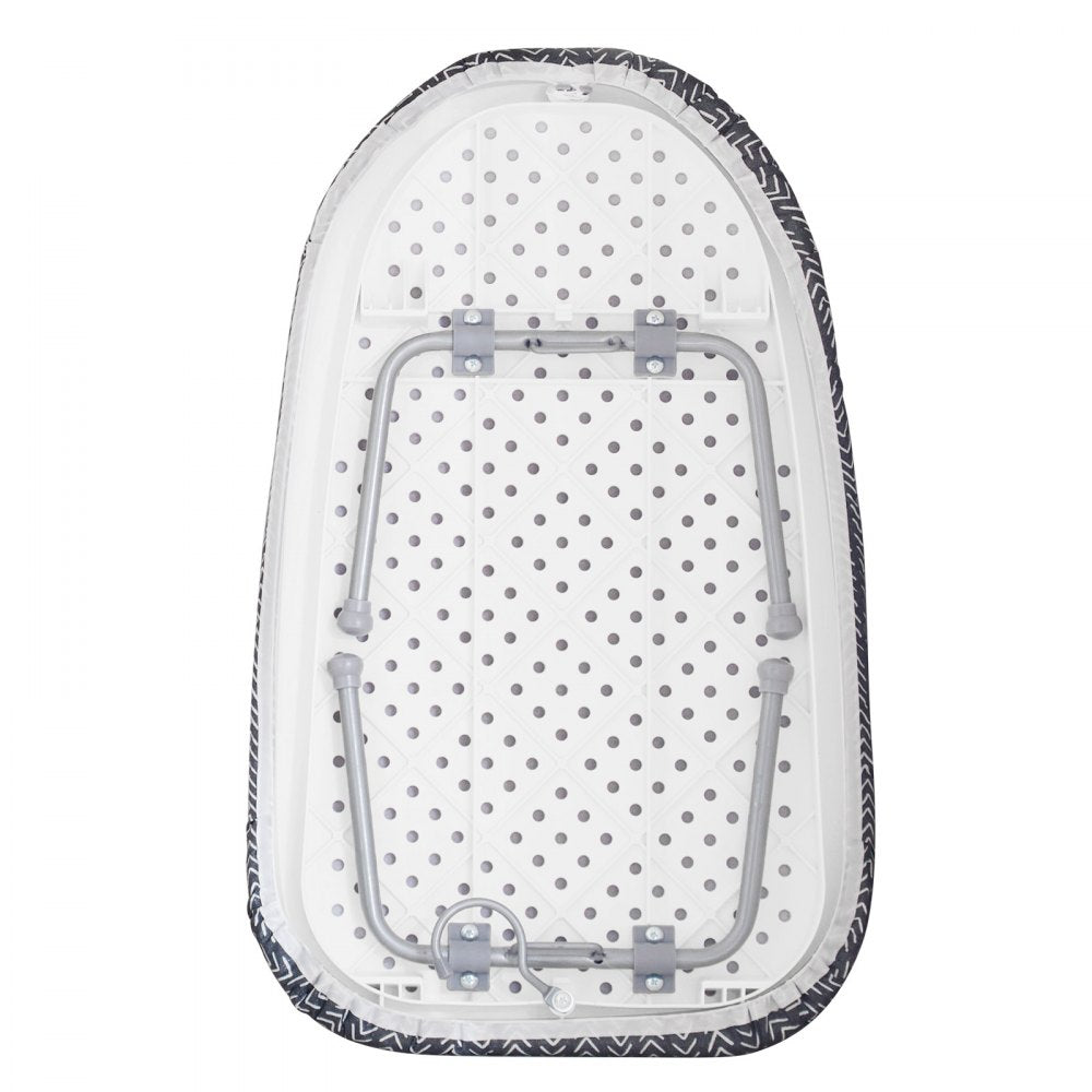 VEVOR Tabletop Ironing Board 23.4 x 14.4, Small Iron Board with Heat Resistant Cover and 100% Cotton Cover, Mini Ironing Board with 7mm Thickened Needle Cotton Layer for Small Spaces, Travel Use 