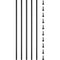 VEVOR Deck Balusters, 16 Pack Metal Deck Spindles, 44