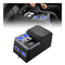 Universal Rear Seat Center Console with 7-Color Ambient Lights, Wireless Charging & Cup Holders