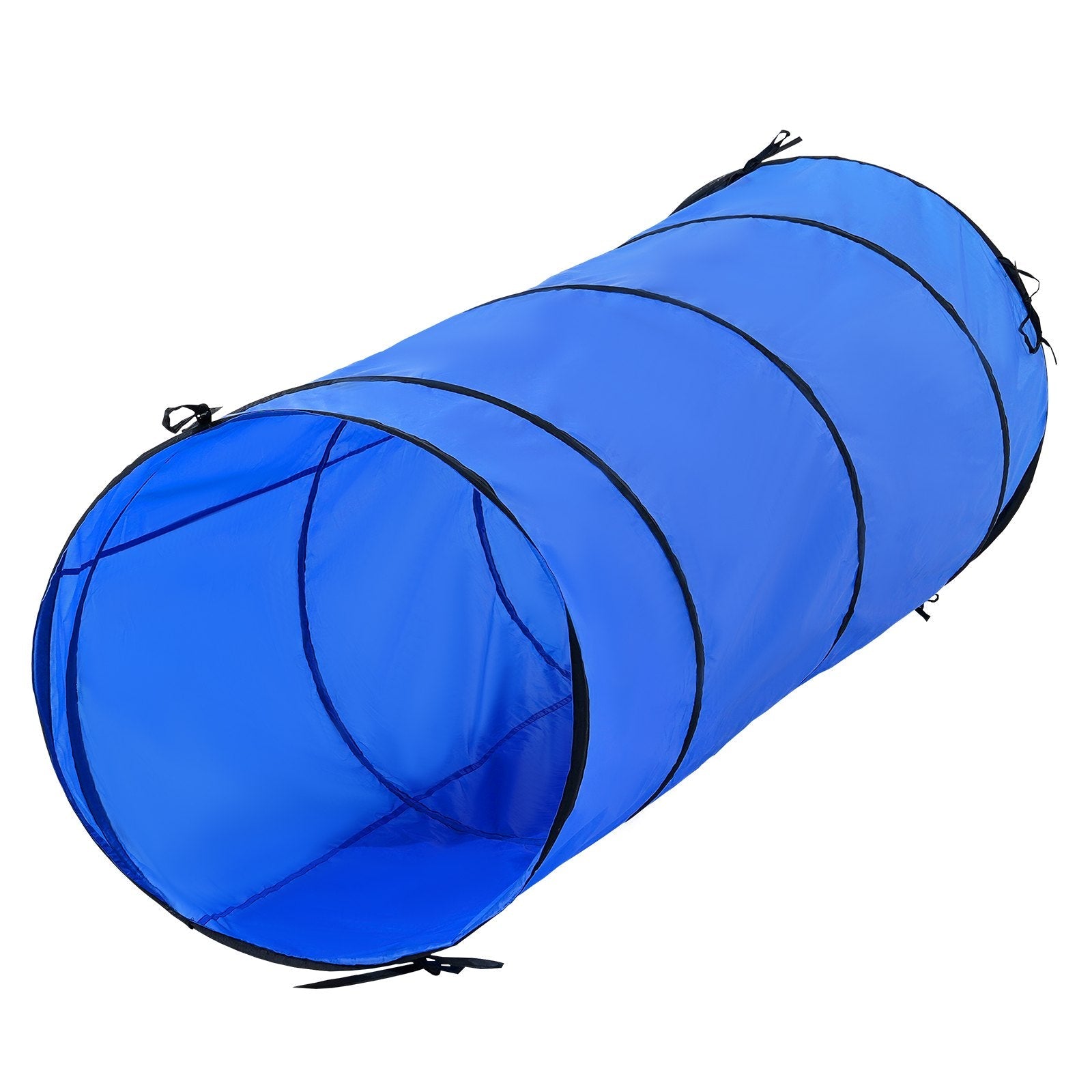 VEVOR Dog Agility Training Equipment 5 PCS Set with Hurdles Tunnel Jump Ring 