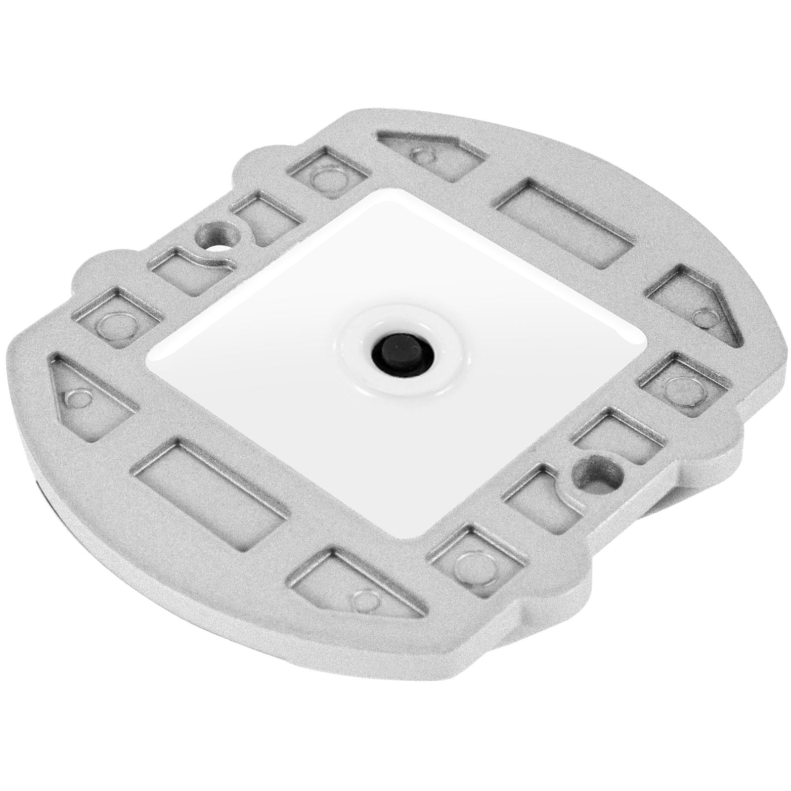 VEVOR Driveway Lights 12-Pack Solar Driveway Lights Bright White with Screws Solar Deck Lights Outdoor Waterproof Wireless Dock Lights 6 LEDs for Path Warning Garden Walkway Sidewalk Steps 