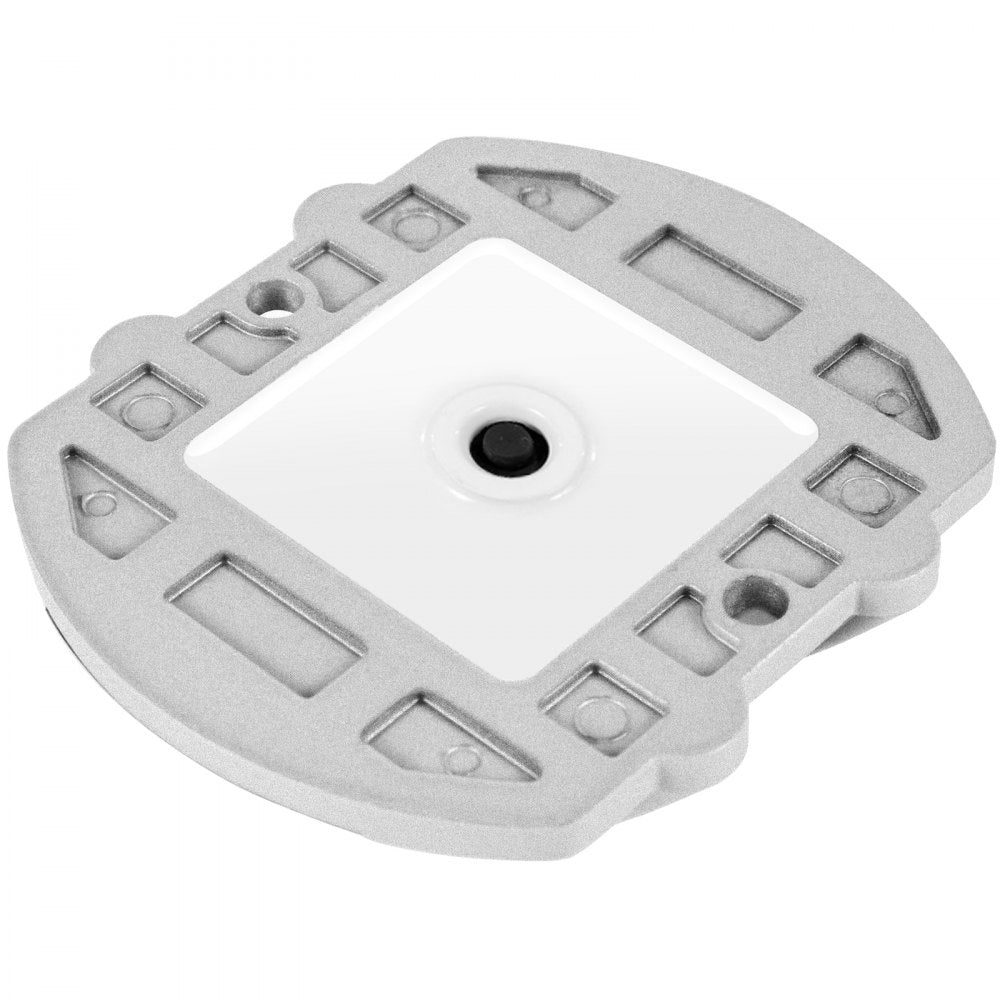 Vevor Driveway Lights, 4-Pack Solar Driveway Lights with Switch Button, Solar Deck Lights Waterproof, Wireless Dock Lights 6 LEDs for Path Warning Garden Walkway Sidewalk Steps, LED Bright Green 