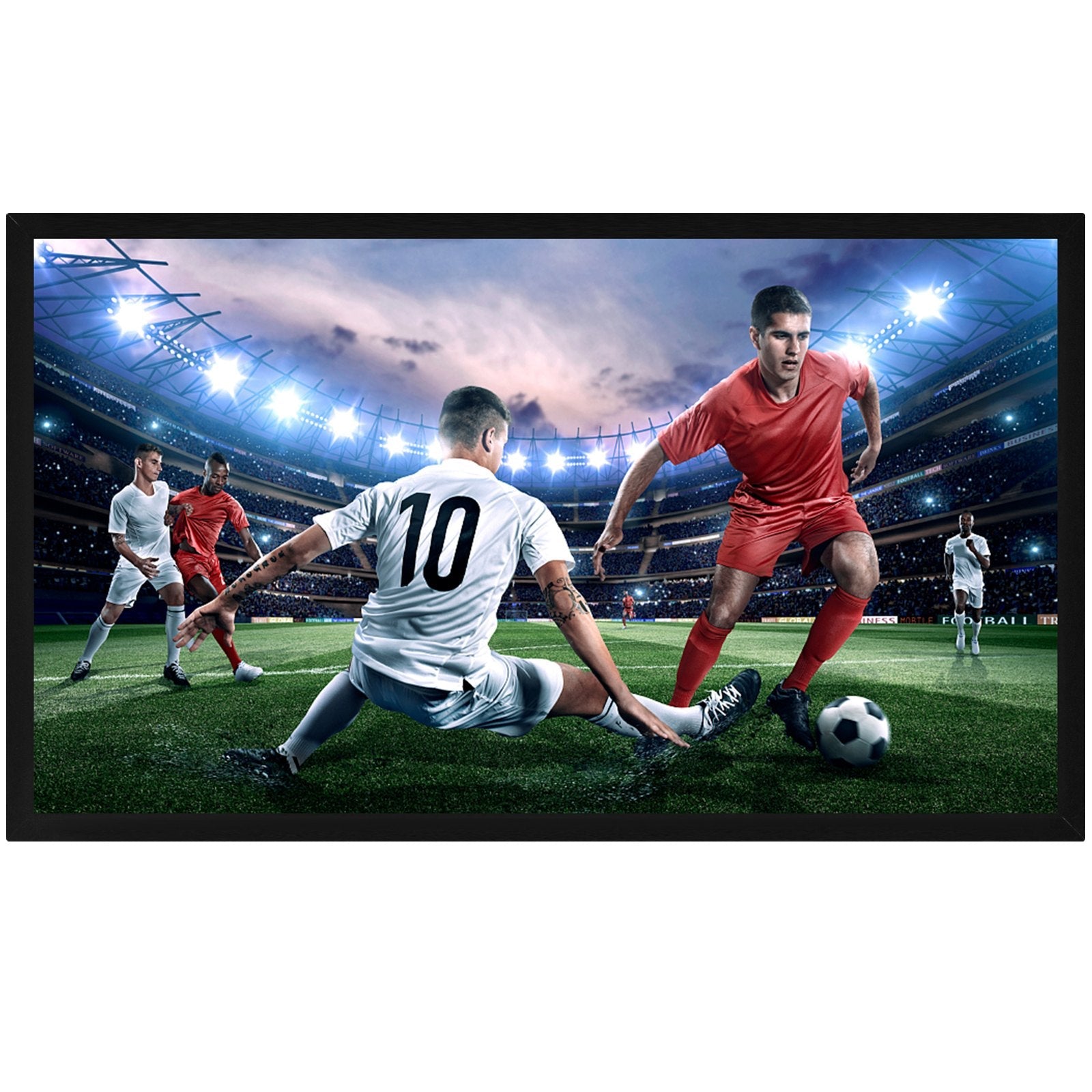 120" 16:9 Projector Screen Fixed Frame 4K HDTV Movie Theater 3D 