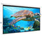 VEVOR Motorized Projector Screen, 120 inch 16:9 4K 1080 HD Electric Projector Screen, Automatic Projection Screen with Remote Control, Wall Mount Movie Screen for Family Home Office Theater