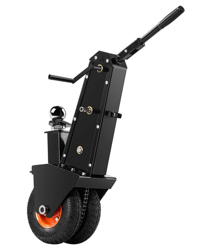 300lbs Adjustable Trailer Dolly 16.5 and 22 in Height 1-7/8 and 2 in Balls 