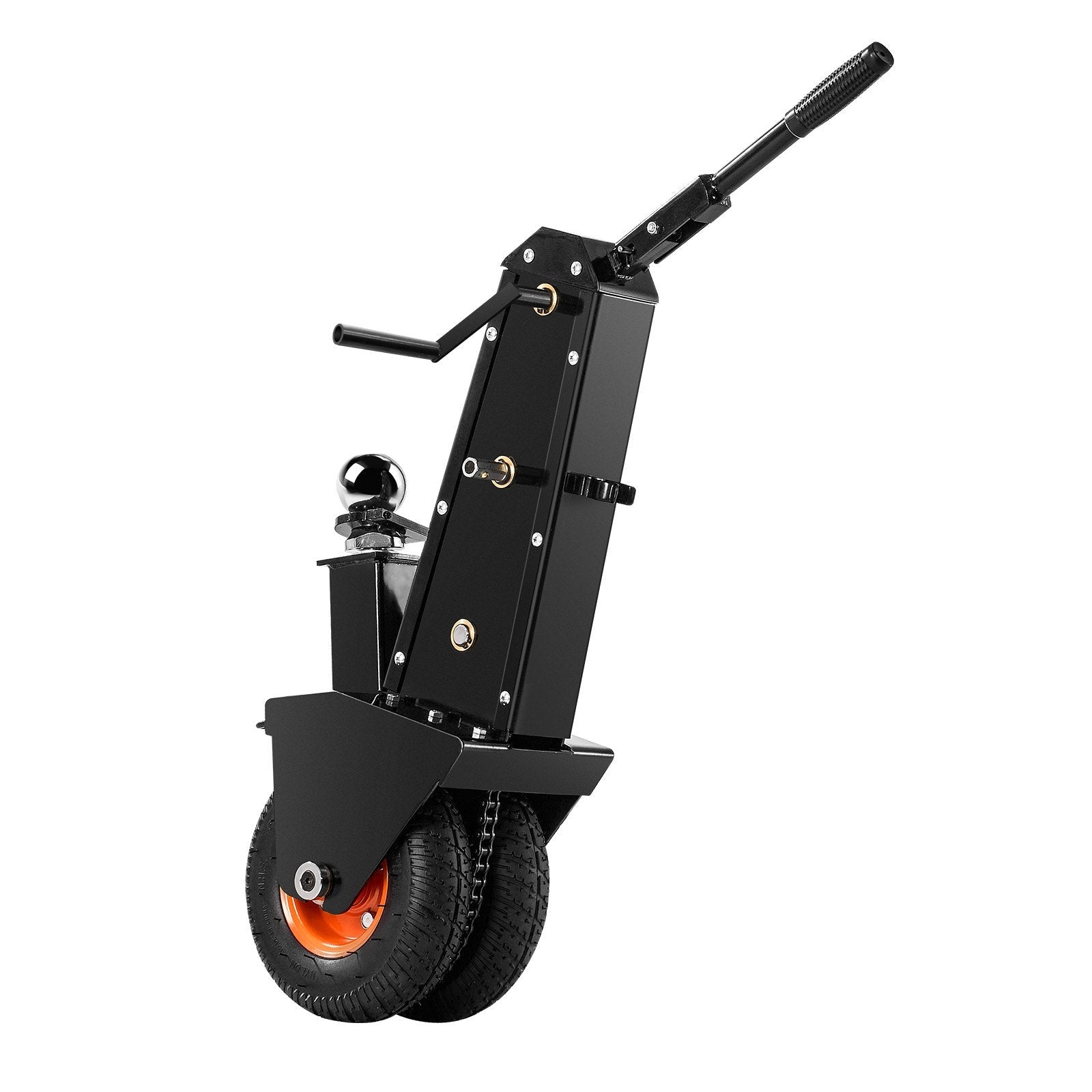 300lbs Adjustable Trailer Dolly 16.5 and 22 in Height 1-7/8 and 2 in Balls 