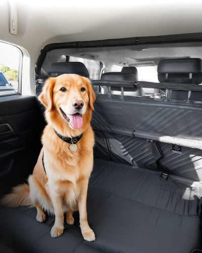 VEVOR Dog Car Barrier 46" Wide Car Divider for Cargo Area Vehicle Pet Barrier 