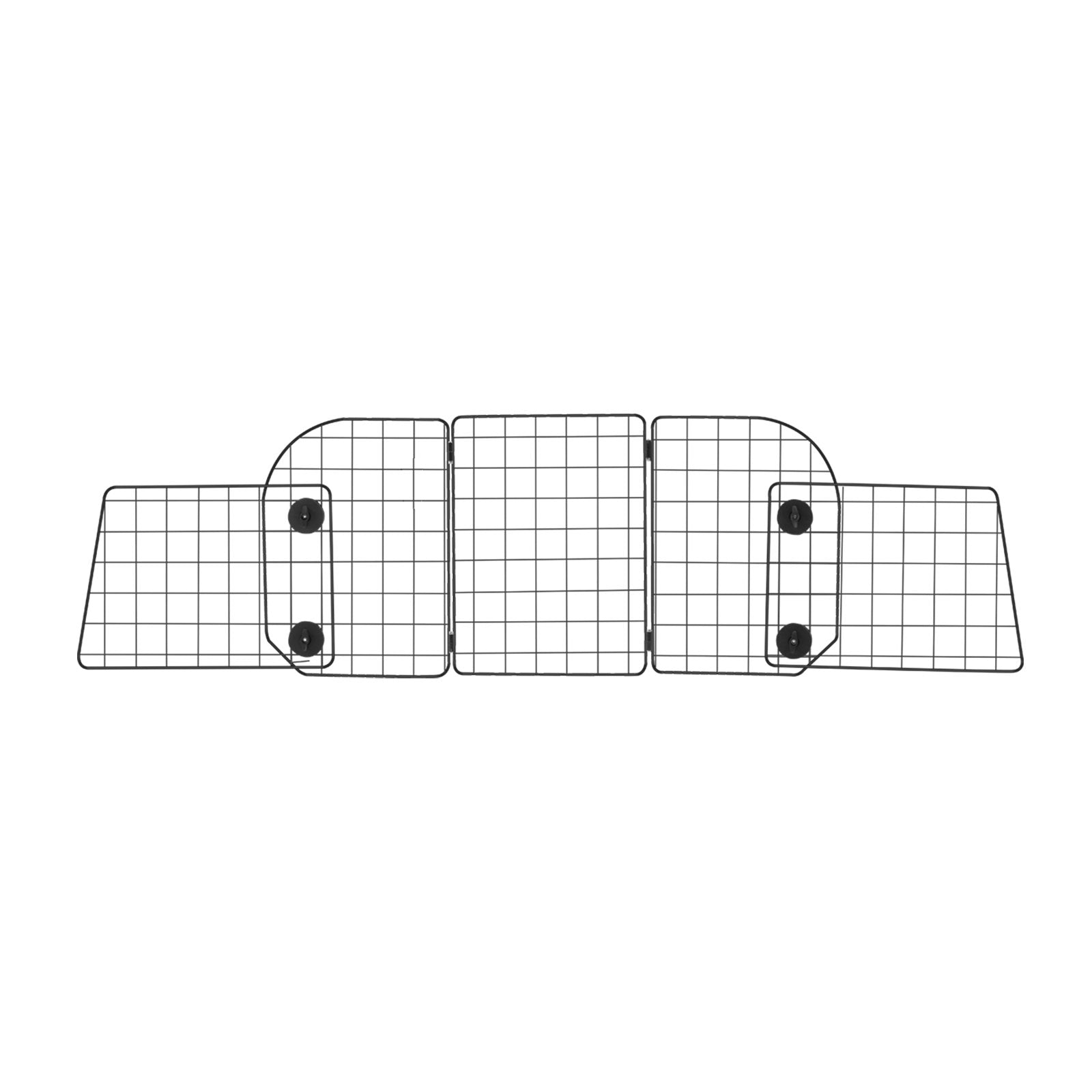 VEVOR Dog Car Barrier 36.6"-60" Adjustable Pet Divider Gate for Cargo Area 