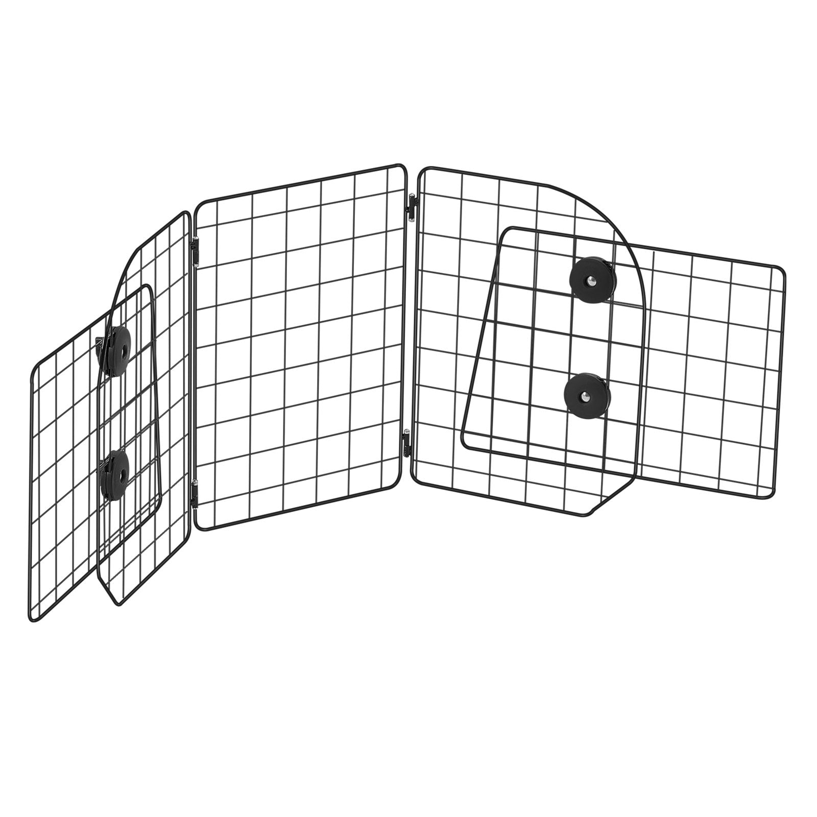 VEVOR Dog Car Barrier 36.6"-60" Adjustable Pet Divider Gate for Cargo Area 