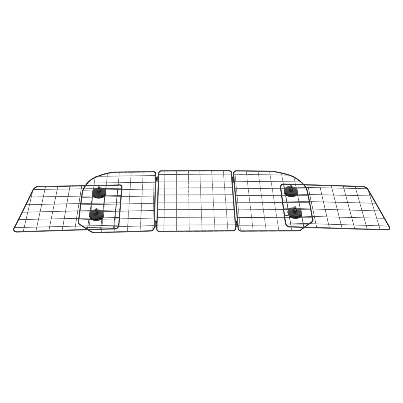 VEVOR Dog Car Barrier 36.6"-60" Adjustable Pet Divider Gate for Cargo Area 